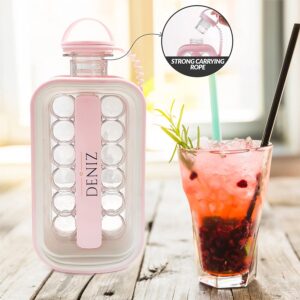 Smart Ice Ball Maker Bottle 2-in-1 (DENIZ)
