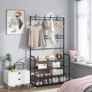 5-Tier Shoe & Clothes Rack