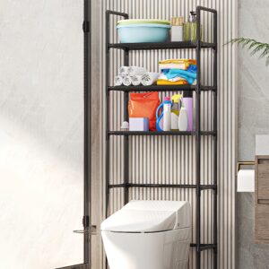 4-Layer Telescopic Bathroom Shelf