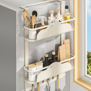 Metal Refrigerator Storage Organizer