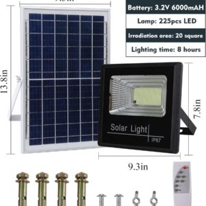 Smart Solar Flood Light