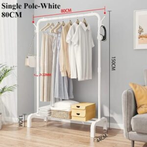 Multi‑Function Floor Clothes Rack Organizer