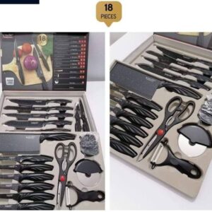 18-Piece Kitchen Knife Set