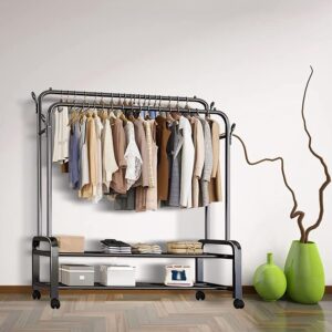 Double Clothes Organizer Rack