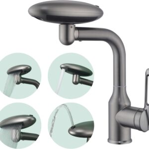 4-Function Kitchen Sink Faucet